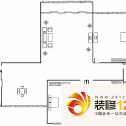 茜城五月天 3室 户型图