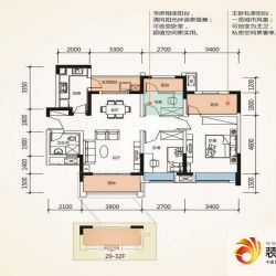 成功红树林B1户型户型图 ...