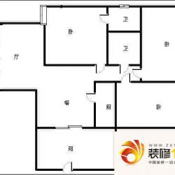 卓锦城二期户型图户型图 3室2厅2 ...