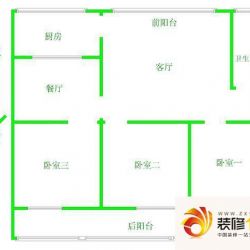 惠龙新村 3室 户型图