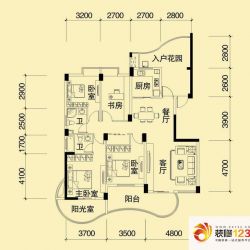 森林海户型图