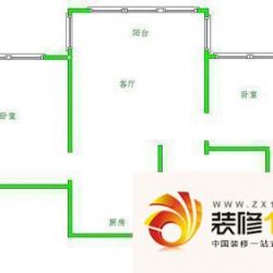 五河新村户型图2室 户型图 2室1 ...