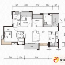 成都绿地中心468公户型图