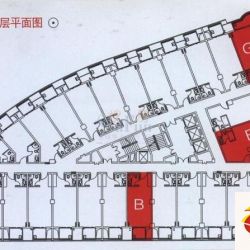 瀚城国际户型图标准层平面图  ...