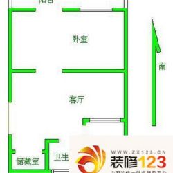 中桥二村户型图