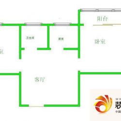 惠龙新村 2室 户型图