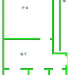 惠龙新村 1室 户型图