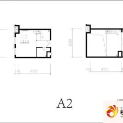 北京城建N次方户型图21#综合楼 ...