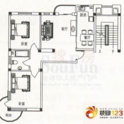 阳光书香苑户型图