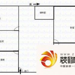 香榭花园户型图2室 户型图 2室2 ...