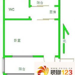 赛维拉单身公寓户型图