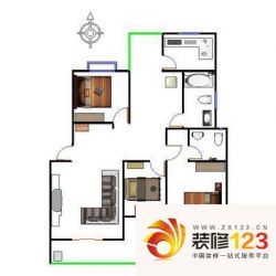 合正汇一城 3室 户型图