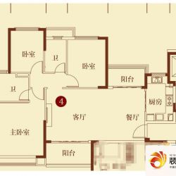 恒大翡翠华庭户型图