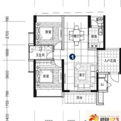 中天未来方舟户型图