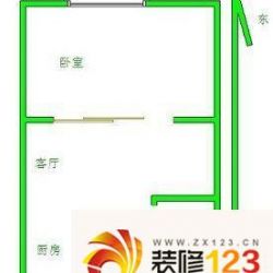 赛维拉单身公寓户型图