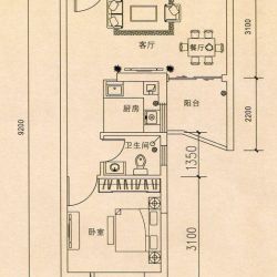 联冠广场户型图