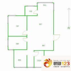 华夏星辰户型图5室 户型图 5室3 ...