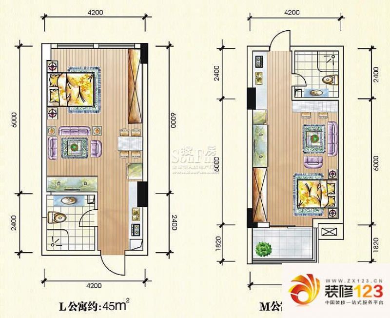 格林雅地沃府户型图沃府m,l公寓 .