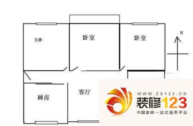 登新公寓 户型图