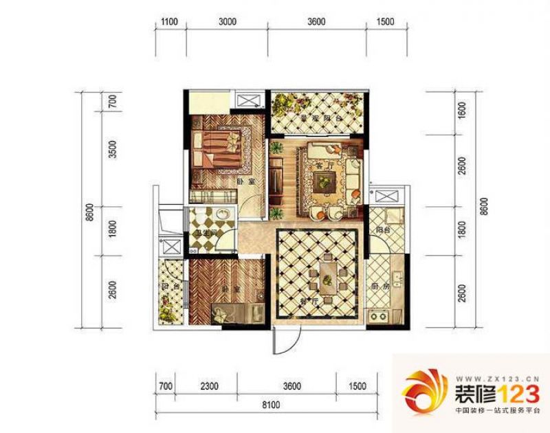 融科东南海b3户型户型图 .