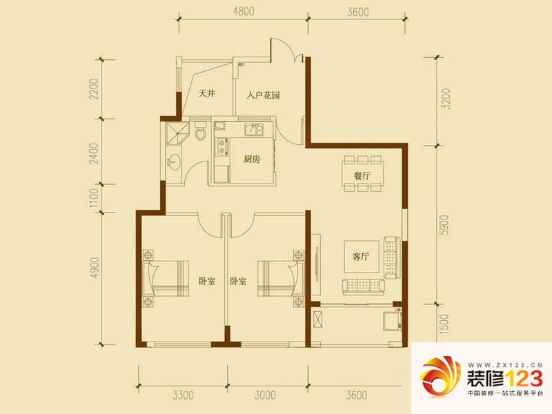 贵安新天地E2户型户型图 ...