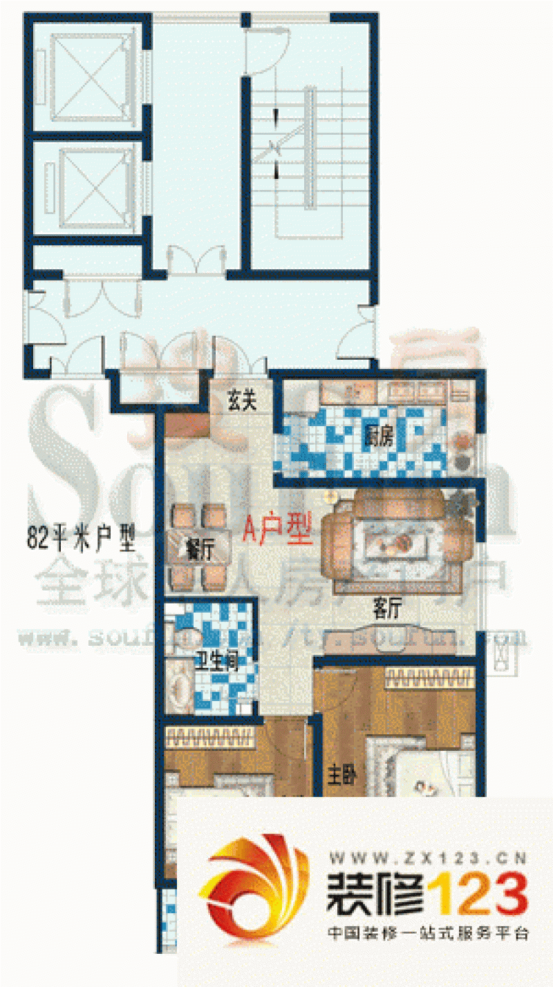 锦绣苑a户型