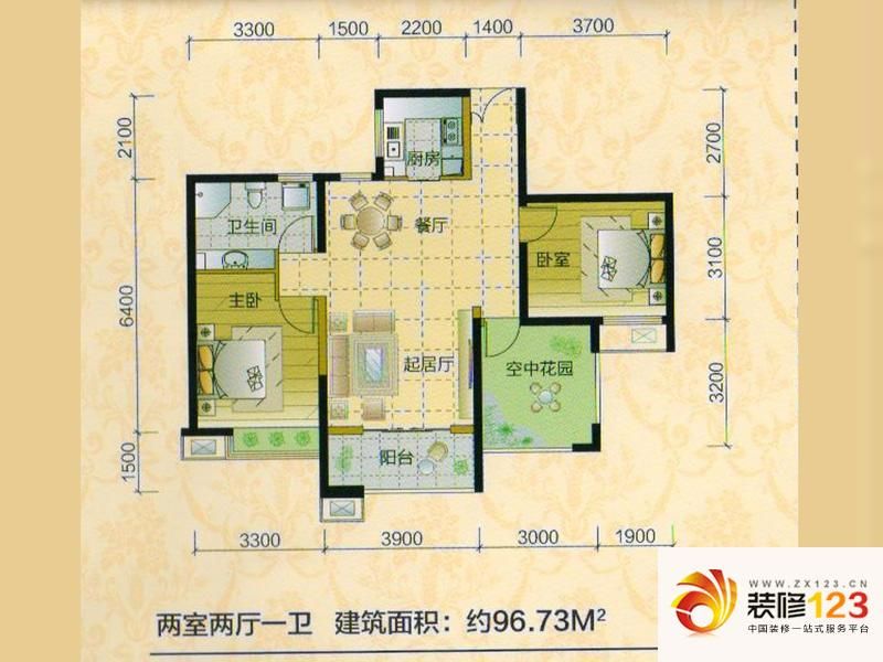 北城世纪城精品户型3户型图 ...