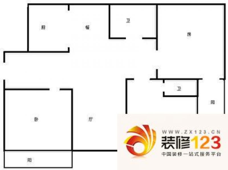 上海 金碧汇虹苑 户型图.