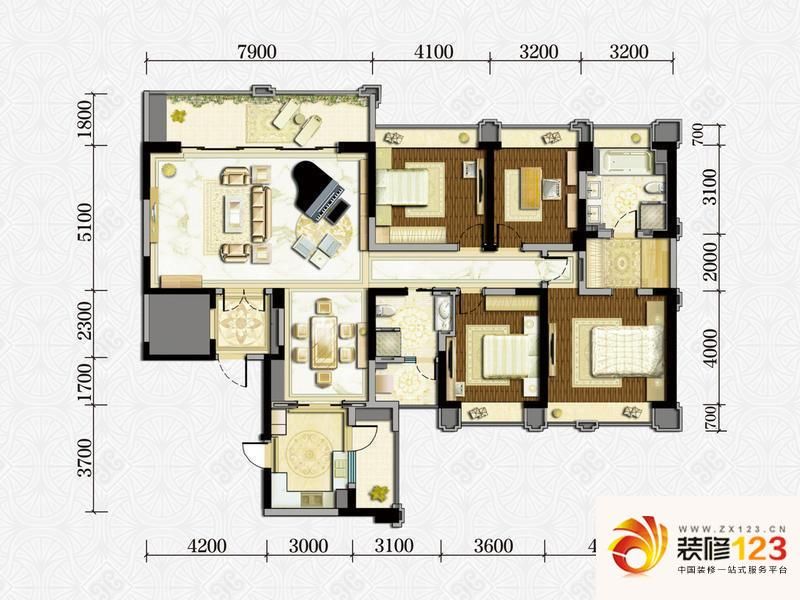 成都绿地锦天府绿地锦天府a3户型户型图 .图片大全