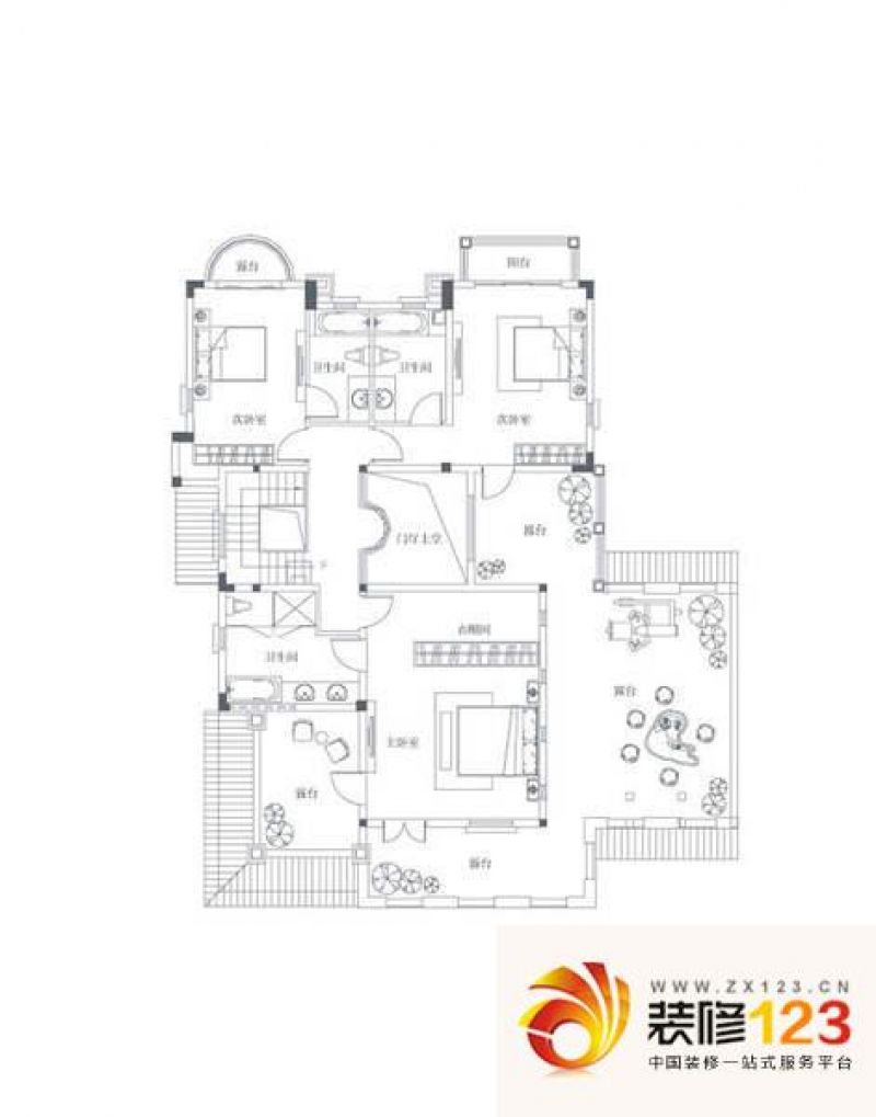 长沙佳兆业水岸新都佳兆业水岸新都03户型图 .图片