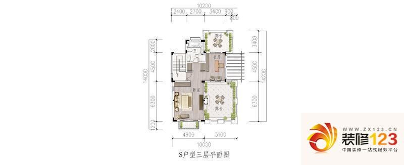 富力南昆山温泉养生谷户型图S户 ...