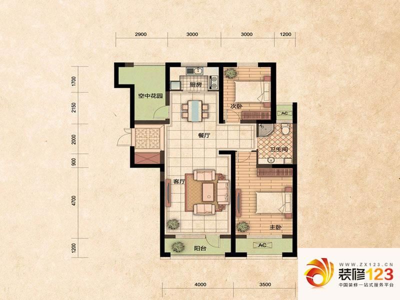 保利西海岸A3户型图户型图 ...