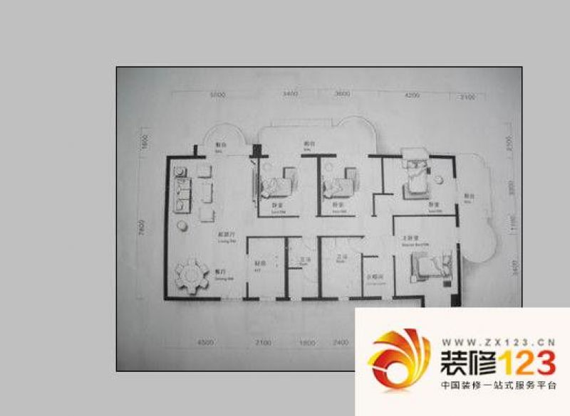 福州凯旋花园凯旋花园 2室 户型图图片大全-我的小区-福州装信通网