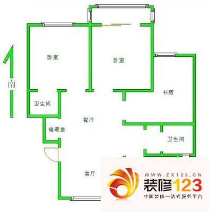 春江花园户型图3室 户型图 3室2 .