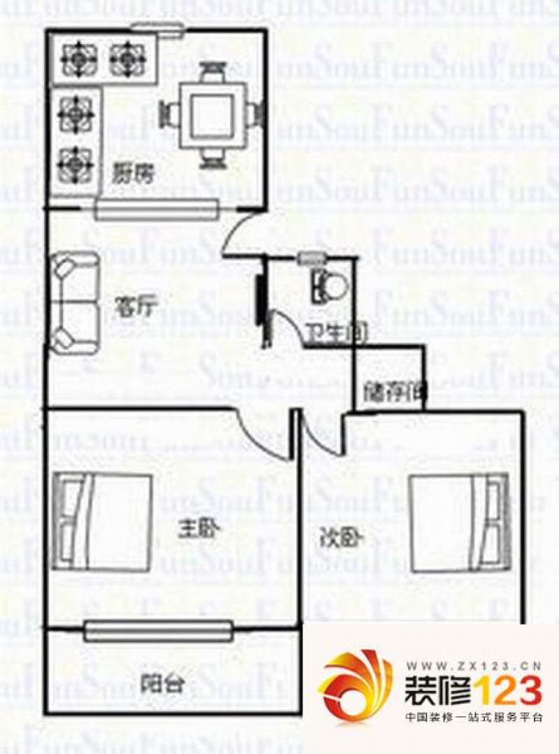 福顺新村 户型图