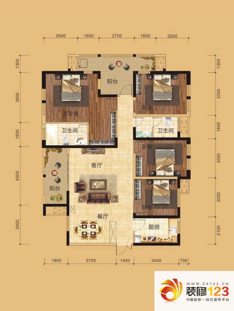 长沙第六都第六都户型图17#-a-4户型 .图片大全-我