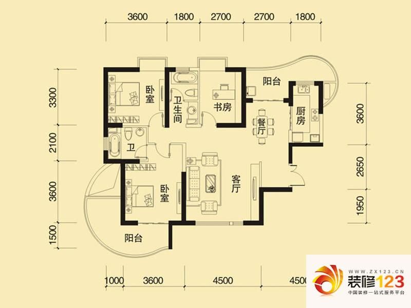 森林海O户型户型图