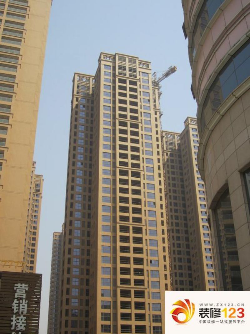 长安大街三号实景图施工进度(2013.