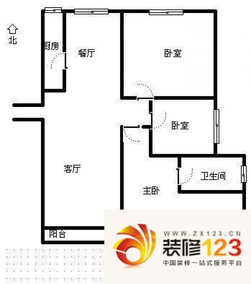 盛世年华 3室 户型图