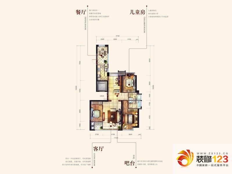 融侨锦江悦府8#01户型户型图 ...