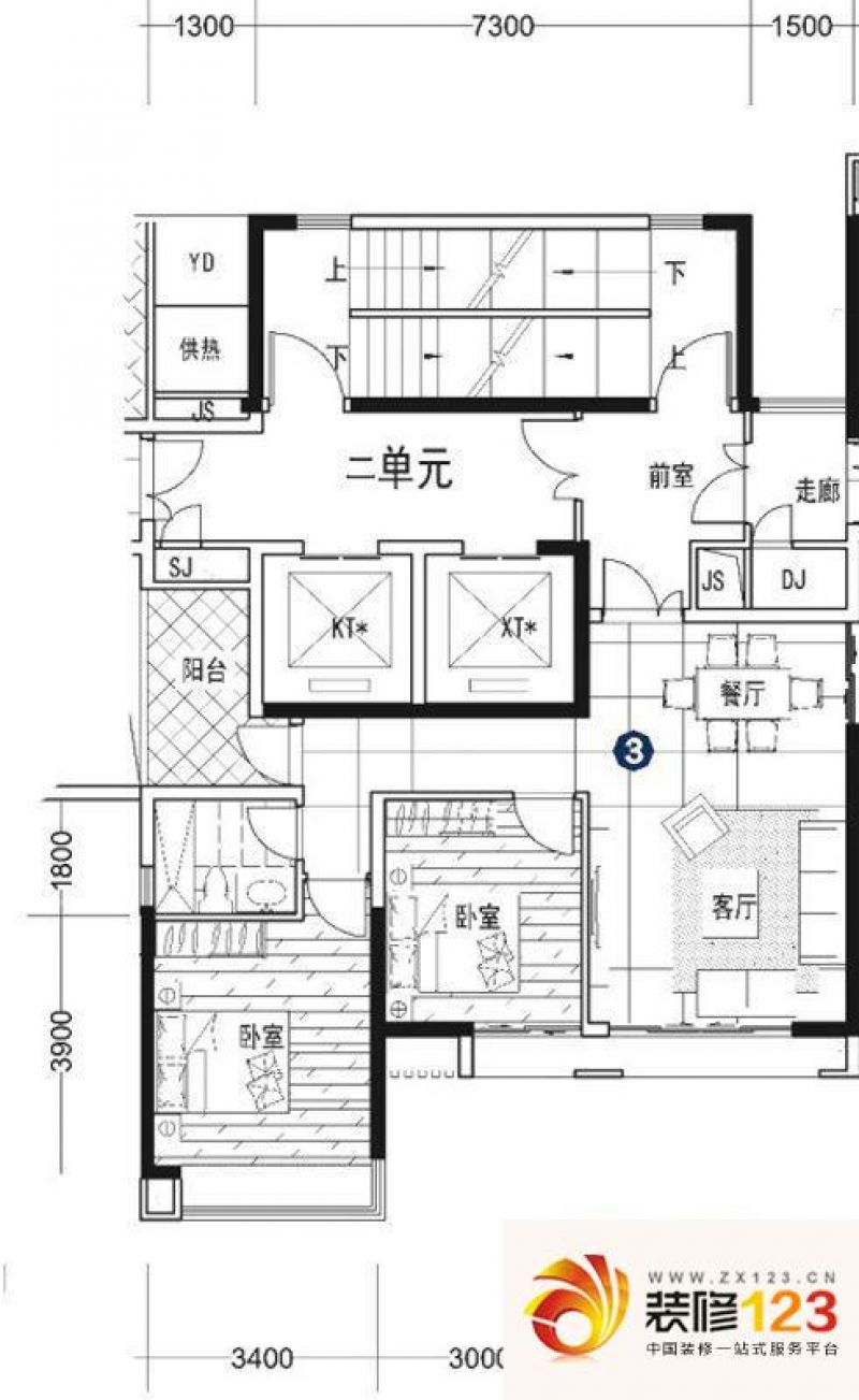 中天未来方舟户型图F6组团2栋3栋 ...