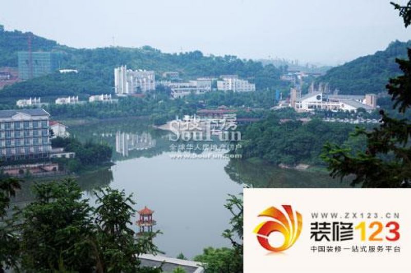 重庆海兰云天假日风景海兰云天假日风景外景图 .