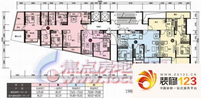 金地梅陇镇四期 0室 户型图.