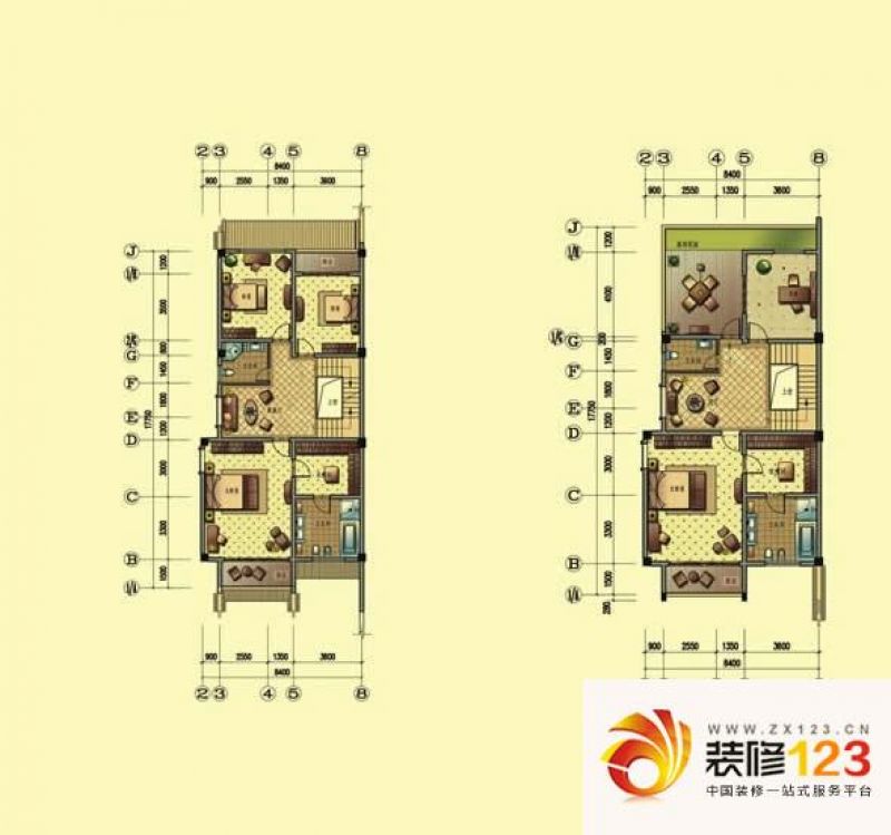 合肥棠溪人家棠溪人家户型图59-60m2 1室1厅1.