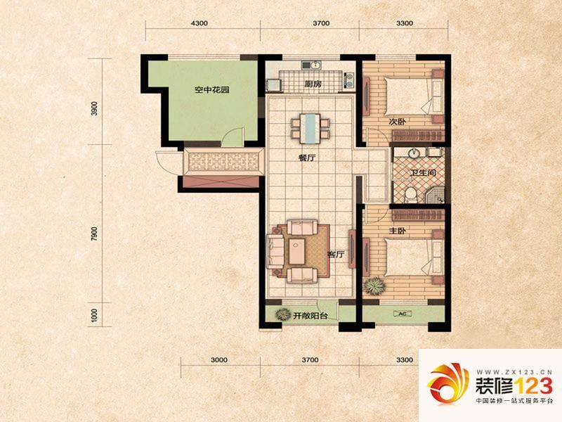 保利西海岸D4户型图户型图 ...