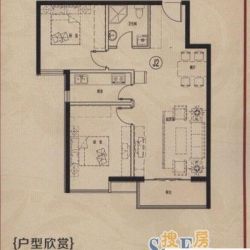 森林湖公馆户型图户型图J-2 2室2 ...