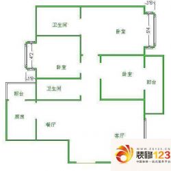 省教育学院宿舍户型图