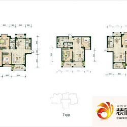 利加华庭:户型图