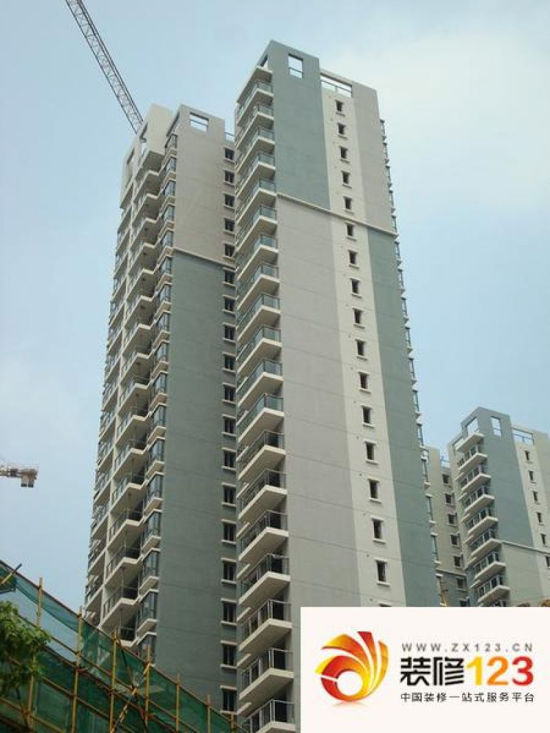 杭州现代城现代城外景图野风.现代名苑实景 .