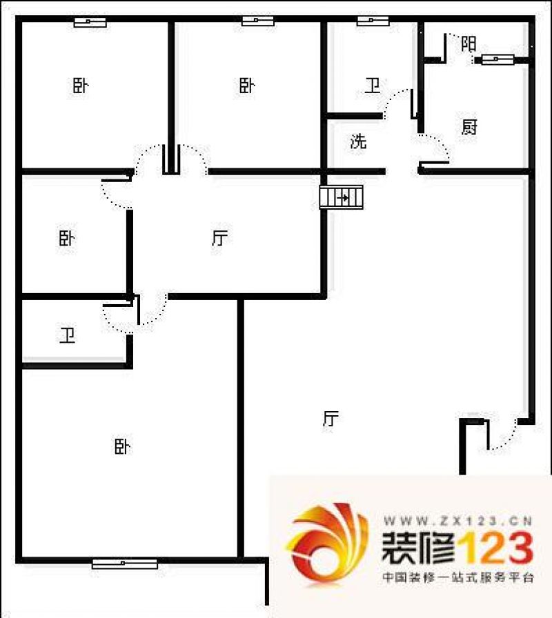 芳草地户型图 户型图 4室2厅2卫1.